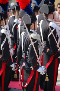 Carabinieri a Pietraperzia - Foto di Ioker