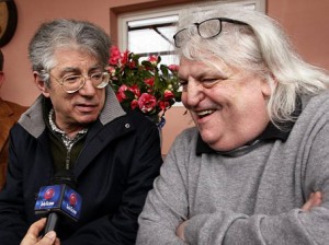Umberto Bossi e Giuliano Bignasca