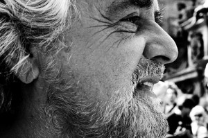Full of strange ideas: Beppe Grillo in Bologna - Foto di Antonella Beccaria