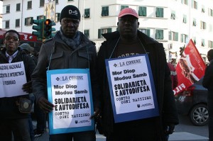 Firenze, 15 dicembre. Manifestazione antirazzista - Foto di Antonella Beccaria